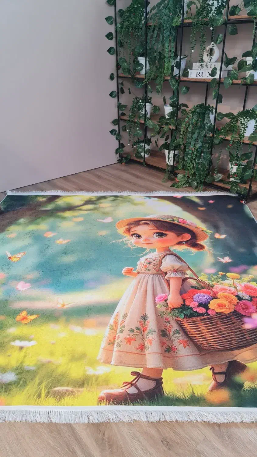 فرشینه اتاق نوزاد به همراه پادری|فرش|تهران, شهرک غرب|دیوار