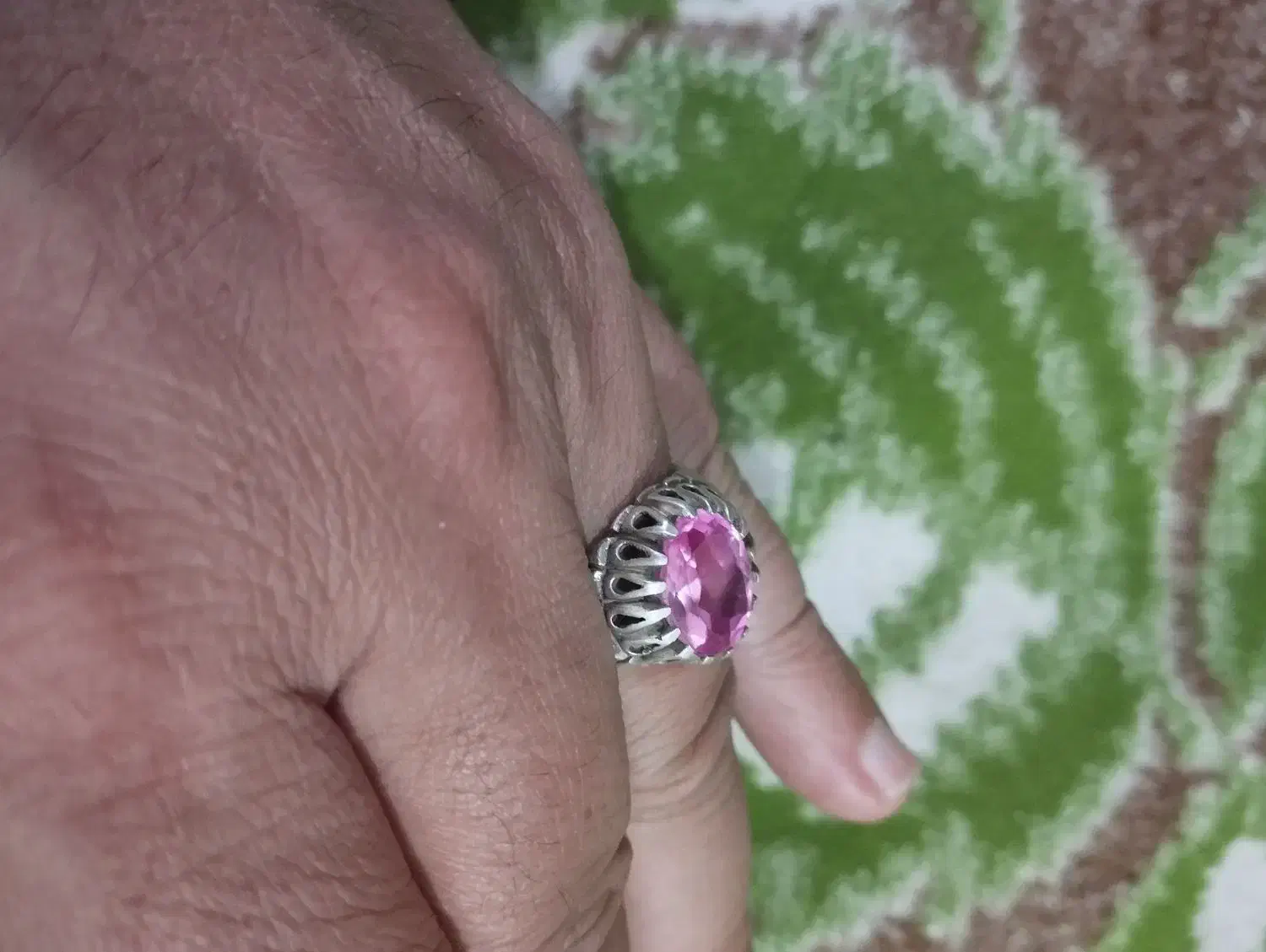 انگشتر توپاز اصل|جواهرات|ارومیه, |دیوار