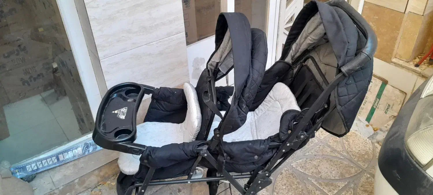 کالسکه دوقلو|کالسکه و لوازم جانبی|مشهد, سمزقند|دیوار