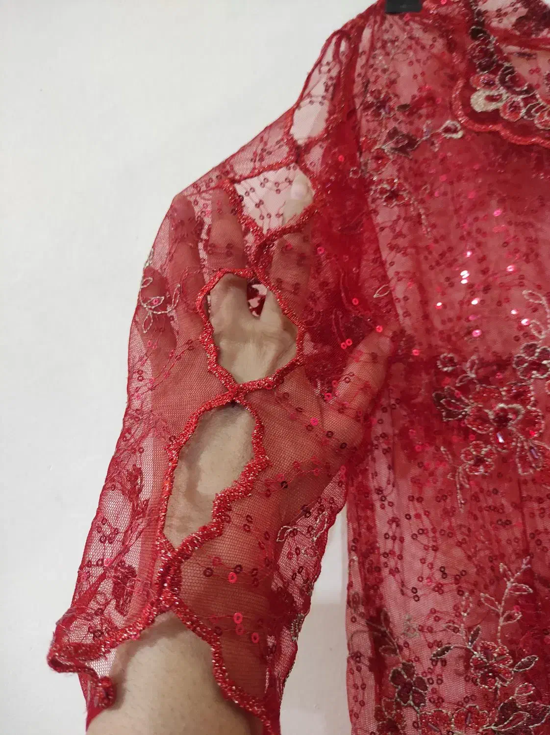 لباس کردی منجوق دوری شده|لباس|خرم‌آباد, |دیوار