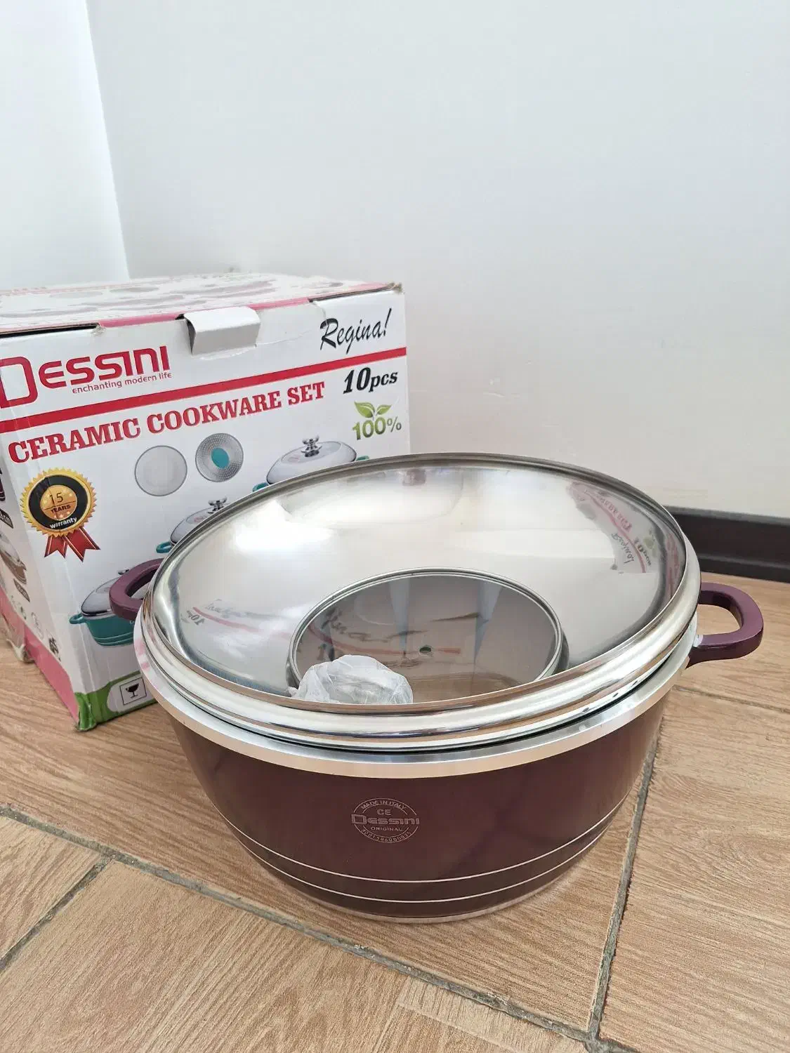 قابلمه دسینی سایز ۳۲ ، نو|ظروف پخت‌وپز|گنبد کاووس, |دیوار