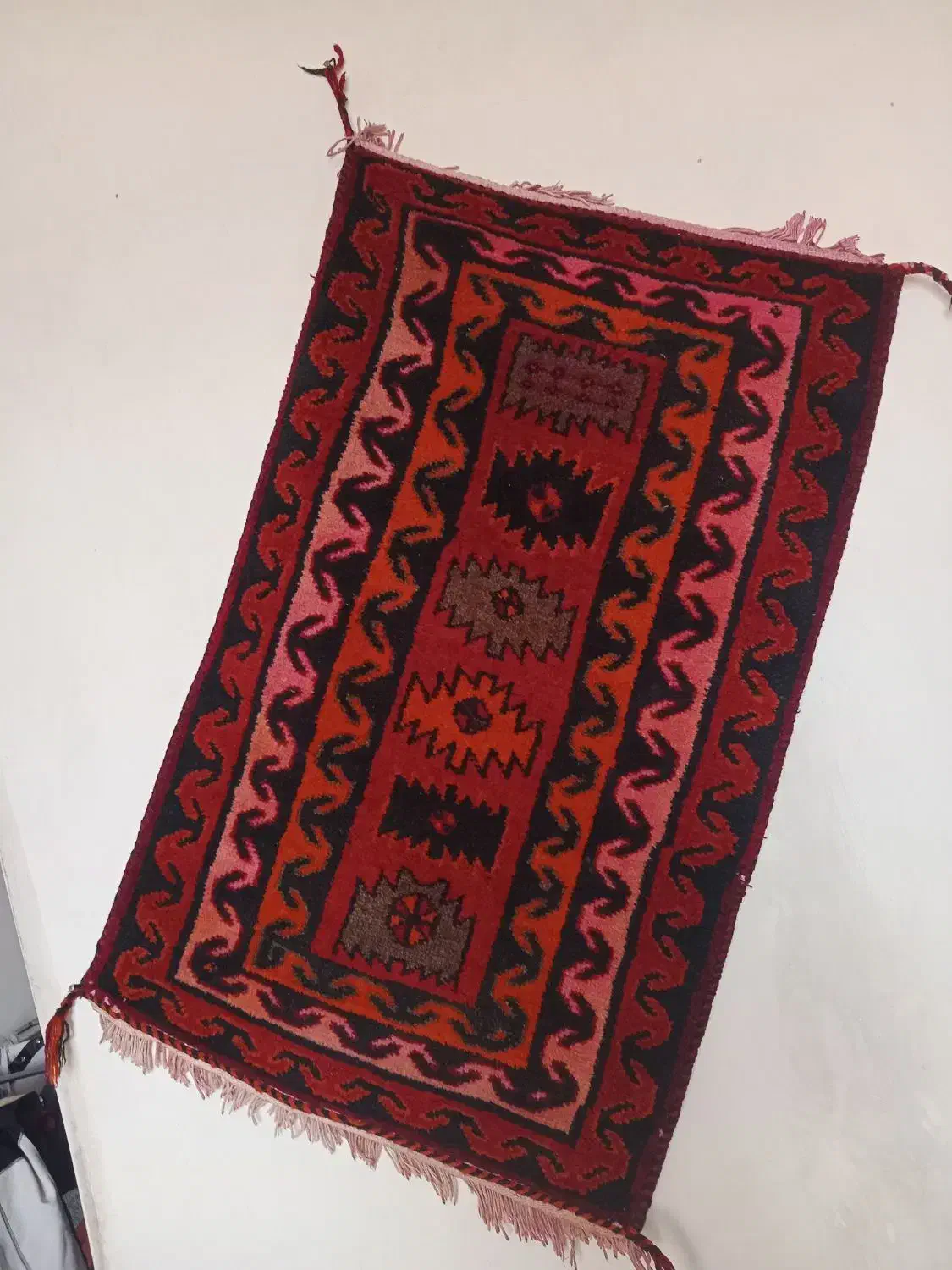 قالیچه دست بافت|فرش|دورود, |دیوار