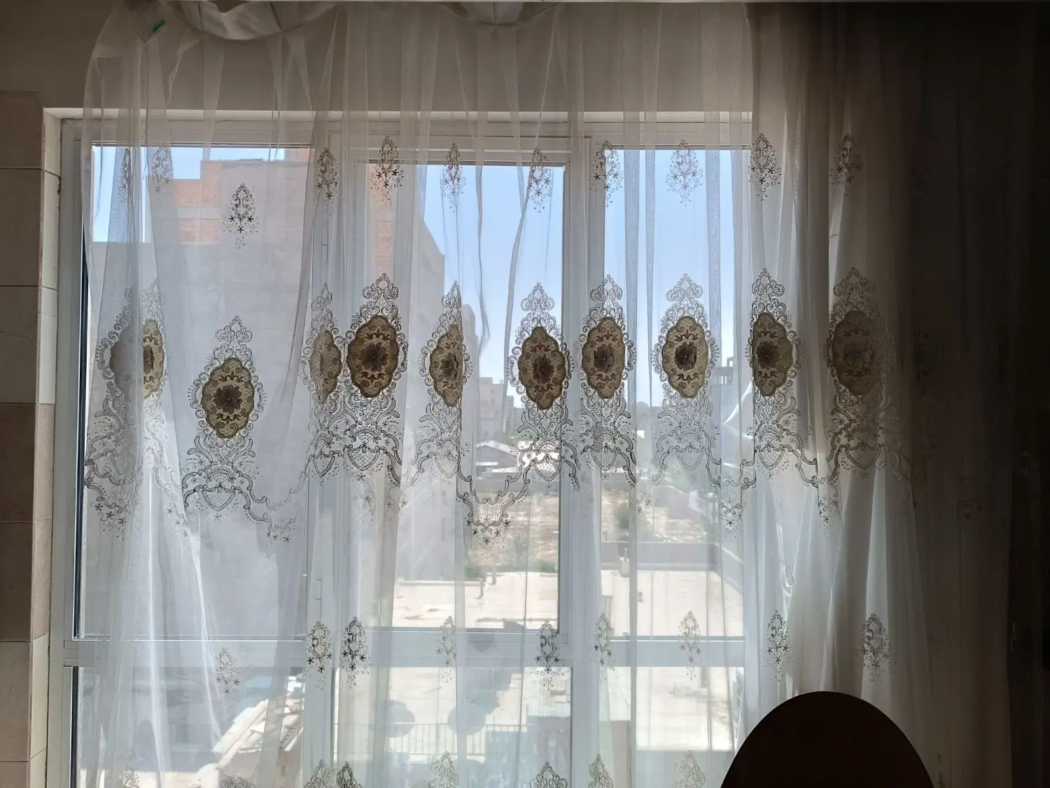 پرده|پرده، رانر، رومیزی|تهران, شهرک صدرا|دیوار
