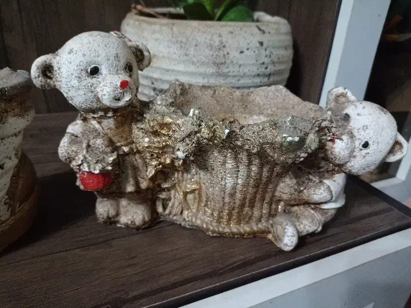 مجسمه خرس|مجسمه، تندیس، ماکت|رشت, کوی مهر|دیوار