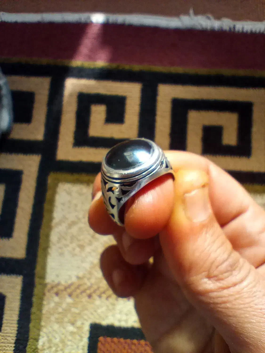 دو عدد انگشتر نقره|جواهرات|ملایر, |دیوار