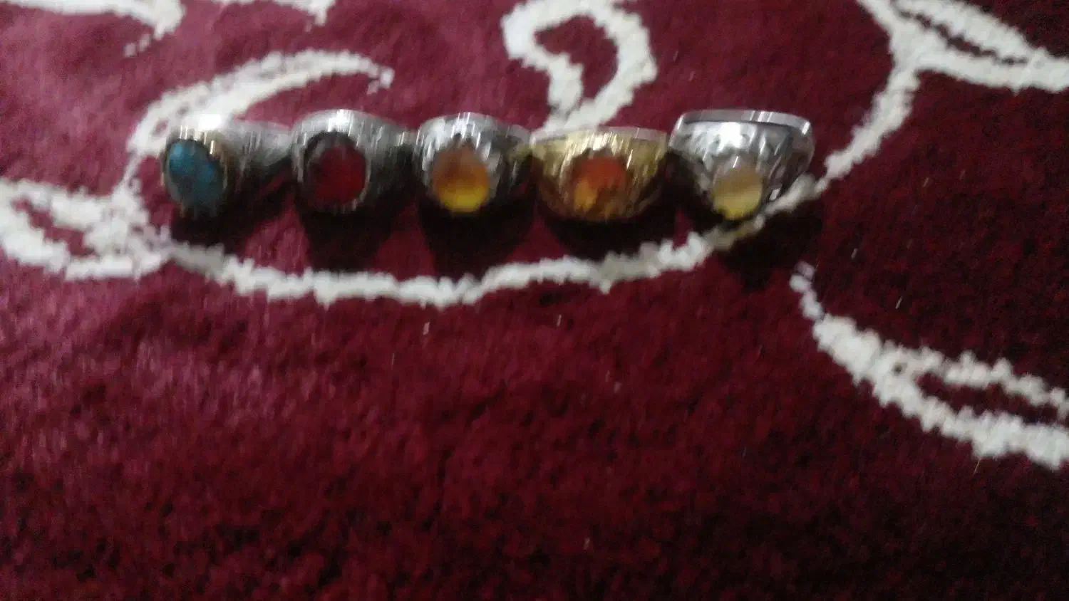 پنج عدد انگشتر دونی 20 هزار|جواهرات|زابل, |دیوار