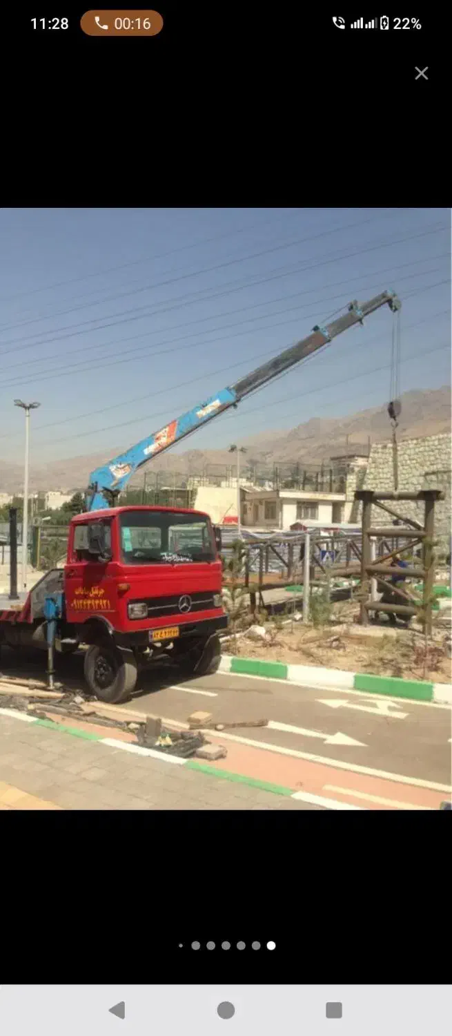 جرثقیل و بالابر ۳تن الی ۵۰تن|خدمات حمل و نقل|تهران, قیطریه|دیوار