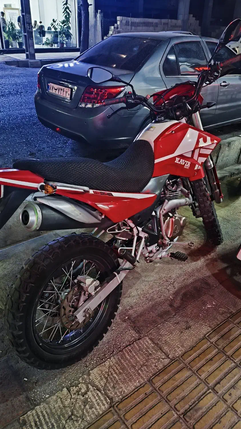 تریل250cc تمیز T2|موتورسیکلت|اندیشه, اندیشه فاز ۱|دیوار