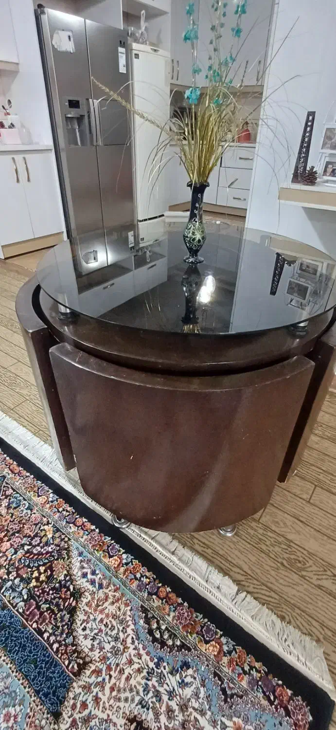 میز ناهار خوری ۴ نفره|میز و صندلی غذاخوری|مسجد سلیمان, |دیوار