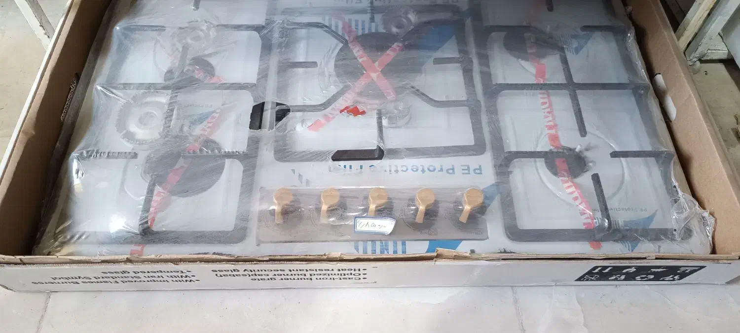 فروش گاز ورق استیل و شیشه سایوان گاز dsn2385زمانت|اجاق گاز و لوازم برقی پخت‌وپز|شیراز, کفترک|دیوار