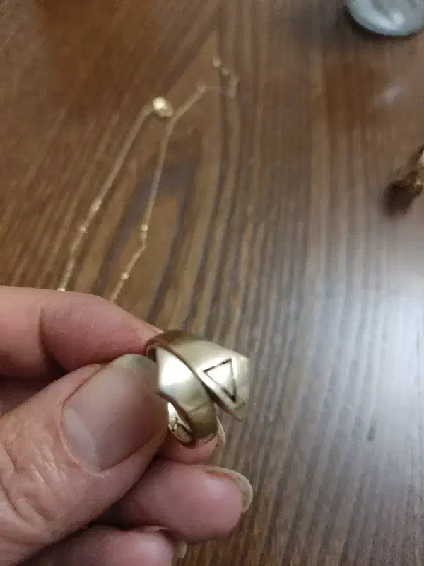 پلاک زنجیر و انگشتر طلا|جواهرات|مشهد, امیریه|دیوار