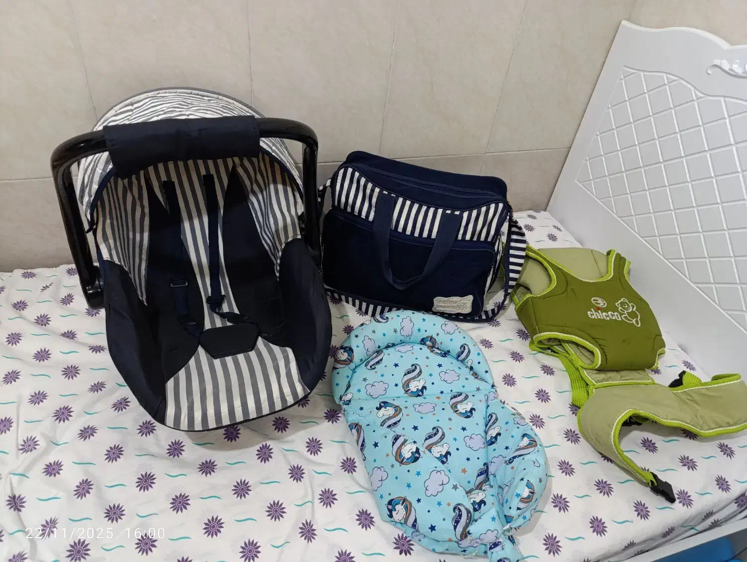 ست ساک و کریر و دوعدد اغوشی|کالسکه و لوازم جانبی|یزد, |دیوار