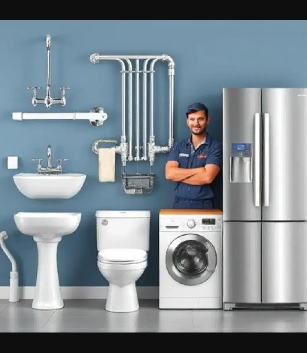 نصب شیرآلات سینک توالت فرنگی روشویی لباسشویی و..|خدمات پیشه و مهارت|پردیس, فاز ۱۱|دیوار