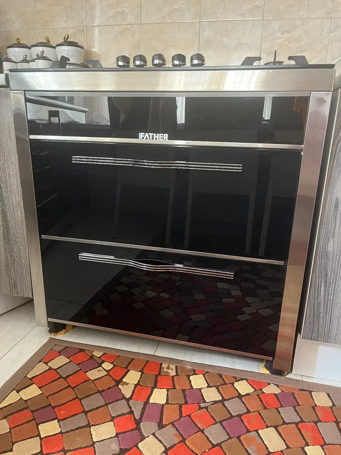 فروش اجاق گاز ایتالیایی طرح فر بسیار سالم|اجاق گاز و لوازم برقی پخت‌وپز|گلپایگان, |دیوار