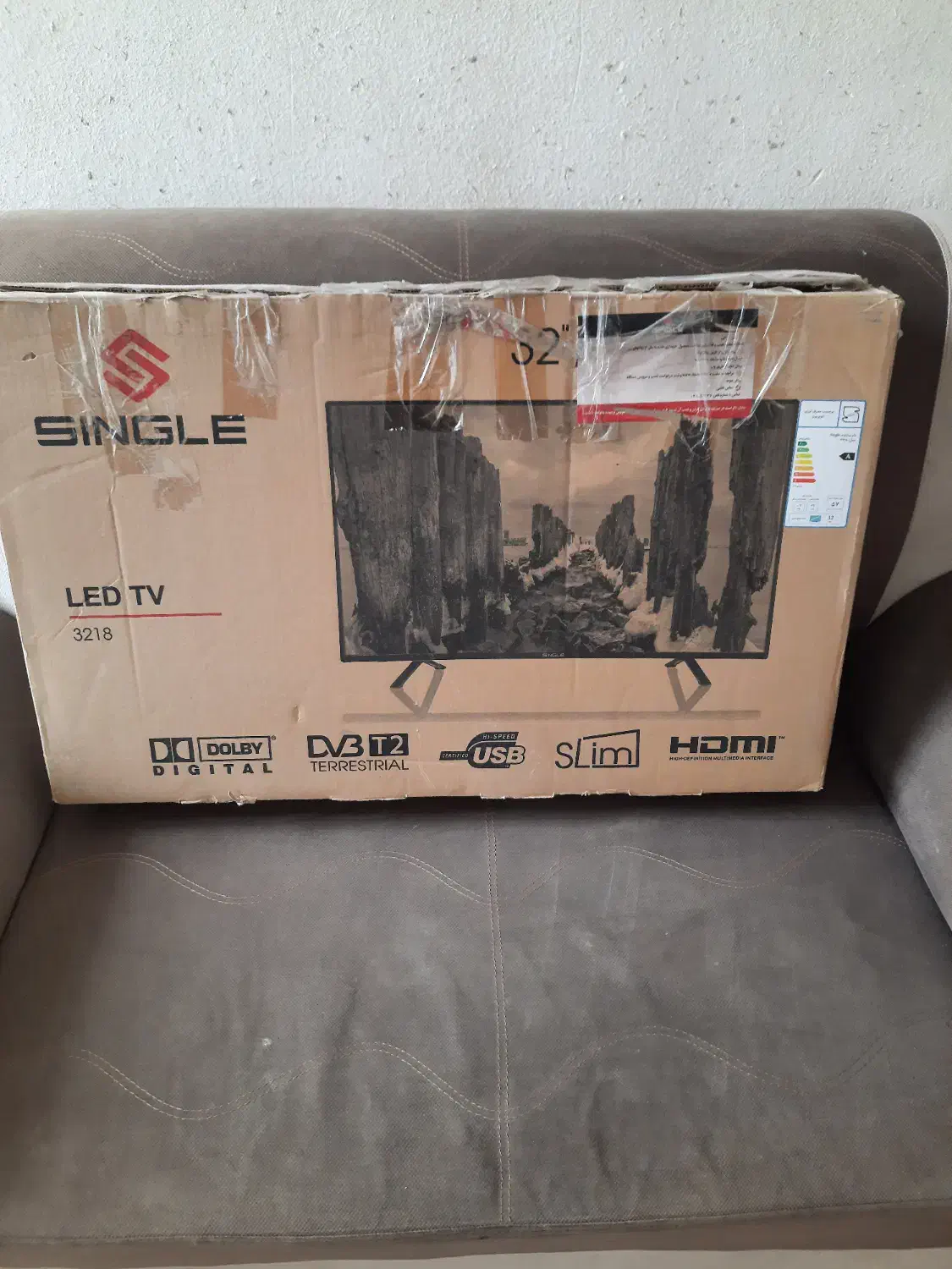 LED SINGLE32SLIM|تلویزیون و پروژکتور|شیراز, میانرود|دیوار