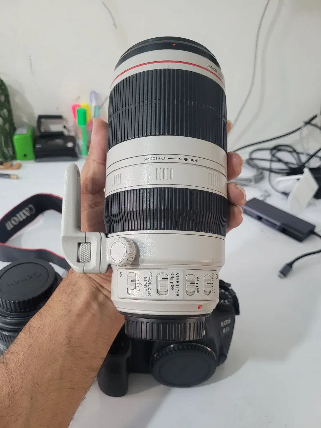 لنز تله کانن ۱۰۰-۴۰۰ تایپ دو|دوربین عکاسی و فیلم‌برداری|سمنان, |دیوار