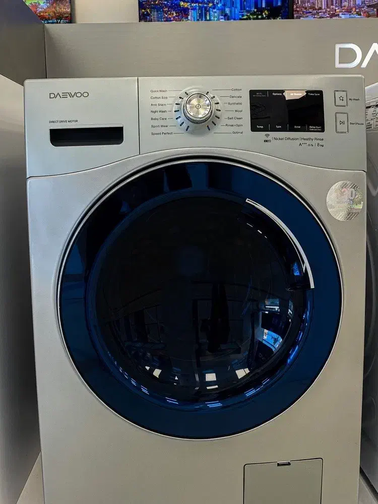 لباسشویی نمایشگاهی دوو زیرقیمت|ماشین لباسشویی و خشککن لباس|خمین, |دیوار