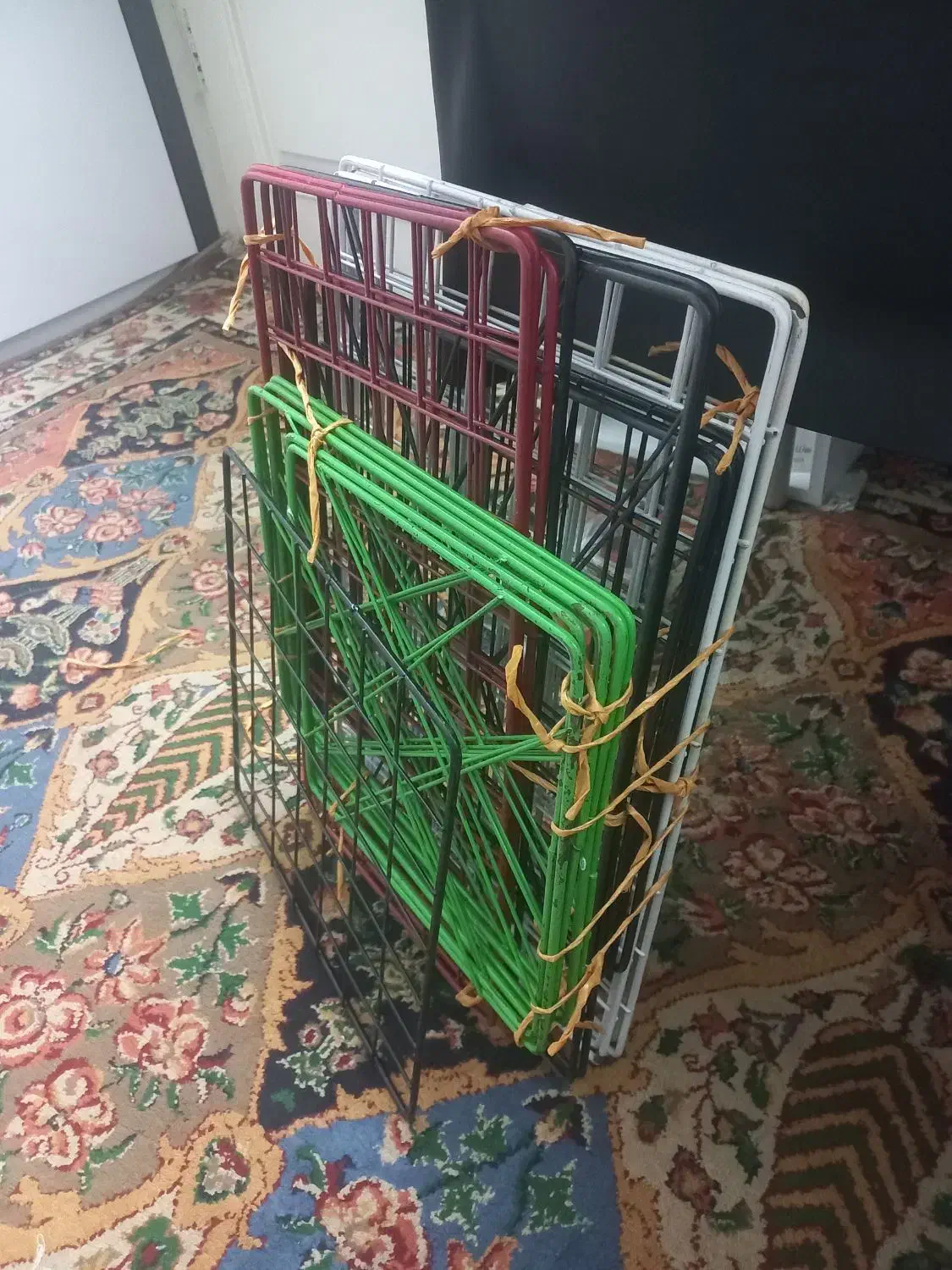 قفسه کتاب فلزی|کتابخانه، شلف، قفسههای دیواری|مشهد, رضاشهر|دیوار