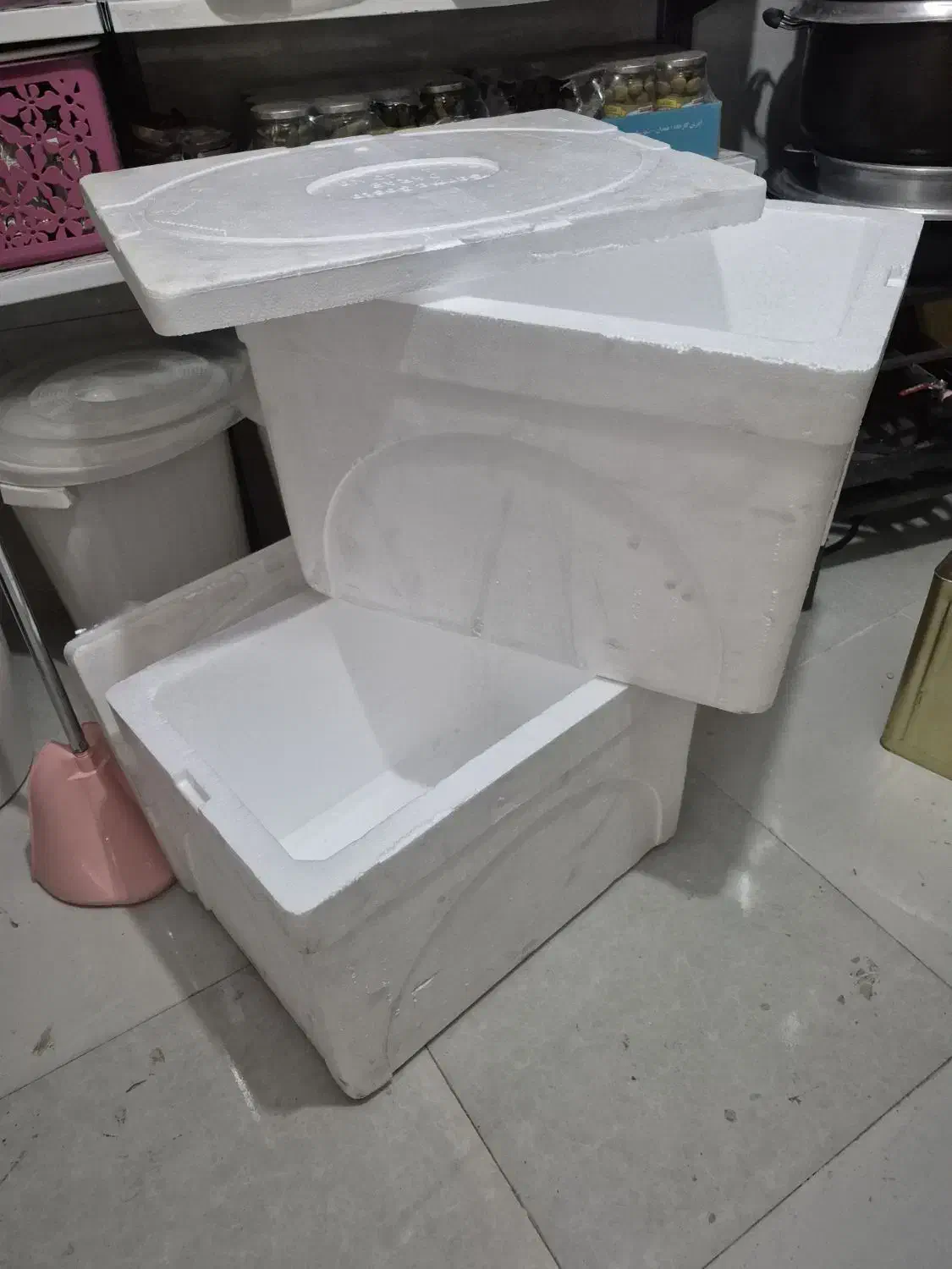 ۸عدد یونولیت|ظروف نگهدارنده، پلاستیکی، یک‌بارمصرف|بهار, |دیوار