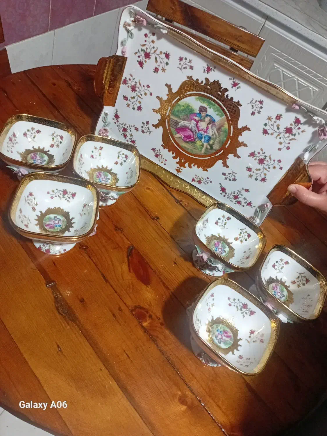 آجیل خوری با سینی|ظروف سرو و پذیرایی|گلستان (تهران), |دیوار