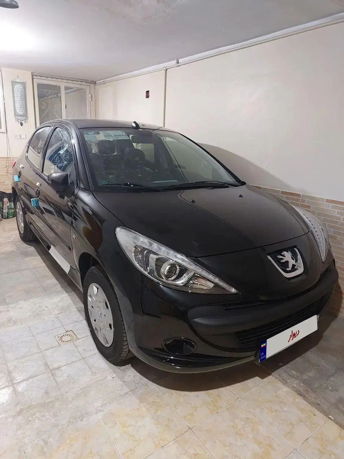 207 tu3 مشکی|خودرو سواری و وانت|شیراز, شهرک قمشه|دیوار