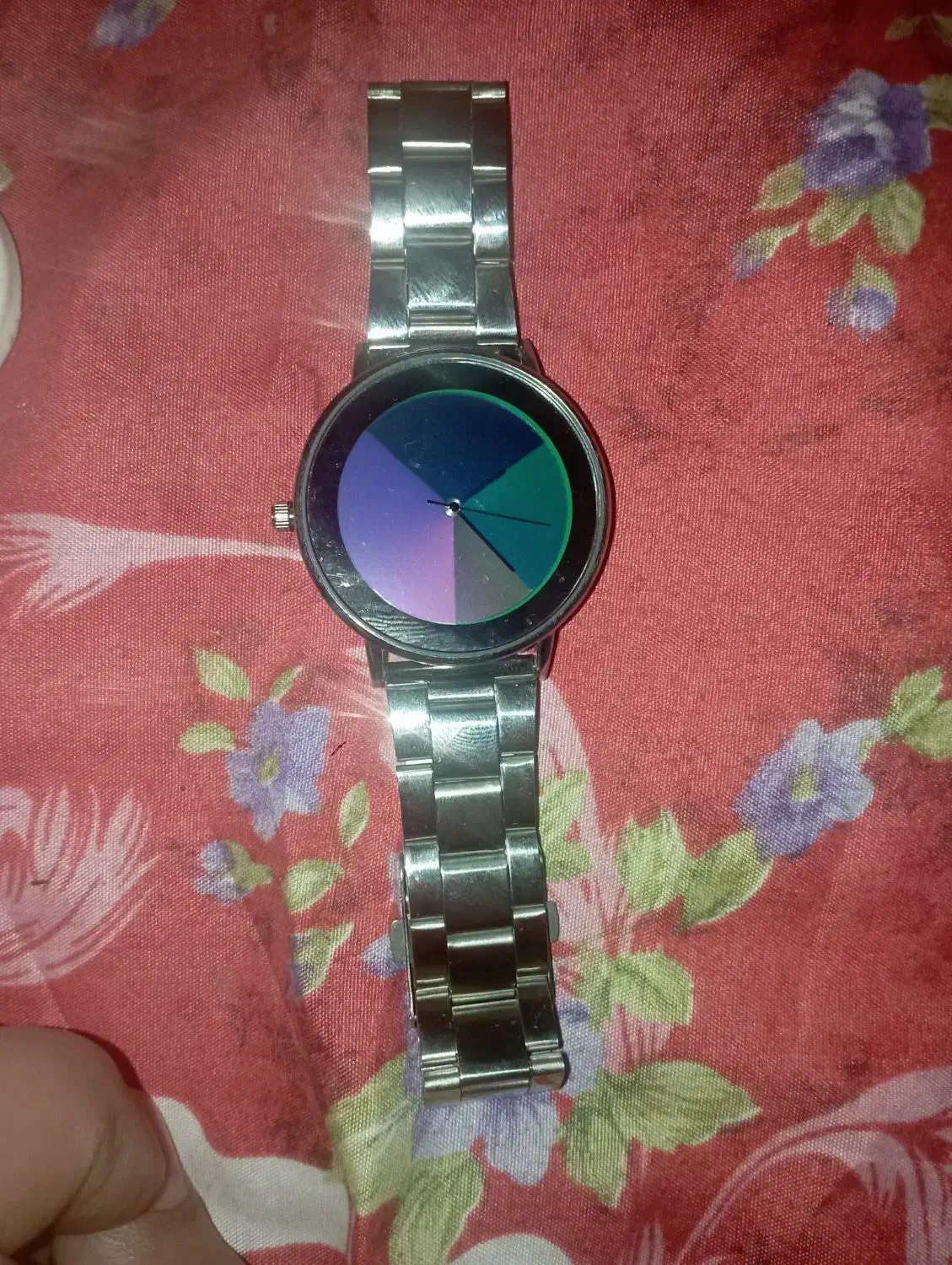 ساعت شیک و بند استیل|ساعت|سراب, |دیوار