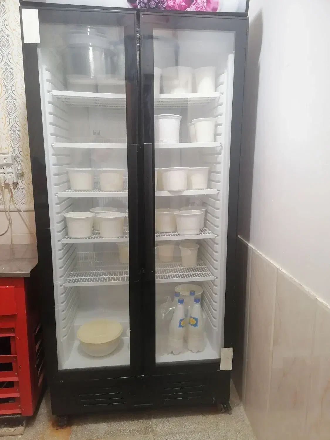 یخچال|یخچال و فریزر|قم, چهل درخت‎|دیوار