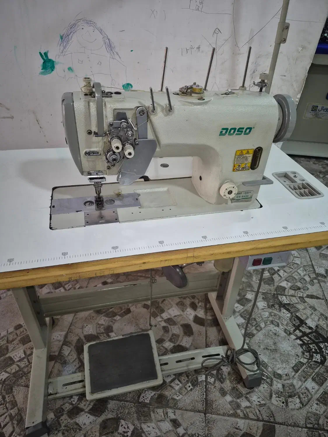 چرخ خیاطی صنعتی دوماکو استپ دار ماکو ریز|چرخ خیاطی و ریسندگی|تهران, سجاد|دیوار