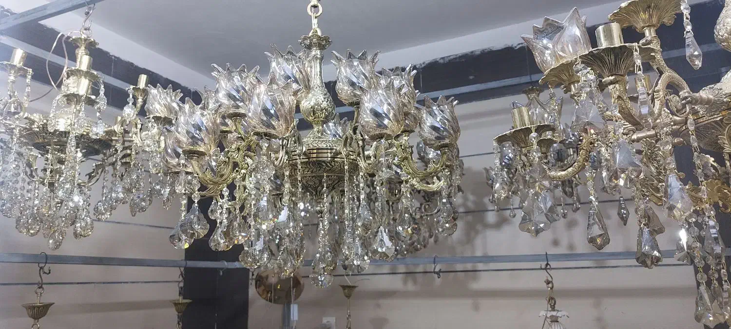 لوستر ستون امپراتوری|لوستر و چراغ آویز|بروجرد, |دیوار