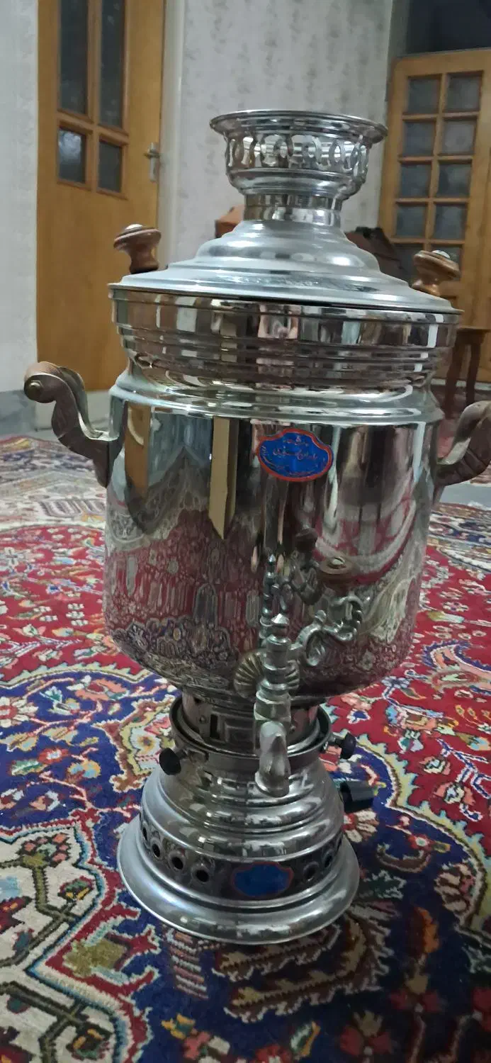 سماور بزرگ گازی در حد نو|سماور، چای‌ساز، قهوه‌ساز|تبریز, |دیوار