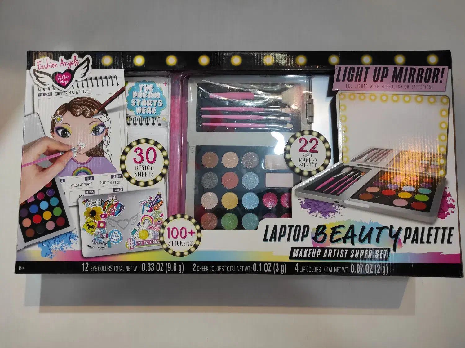 پک لوازم آرایشی فشن دخترانه Laptop Beauty Palette|آرایشی، بهداشتی، درمانی|شیراز, دباغ خانه|دیوار