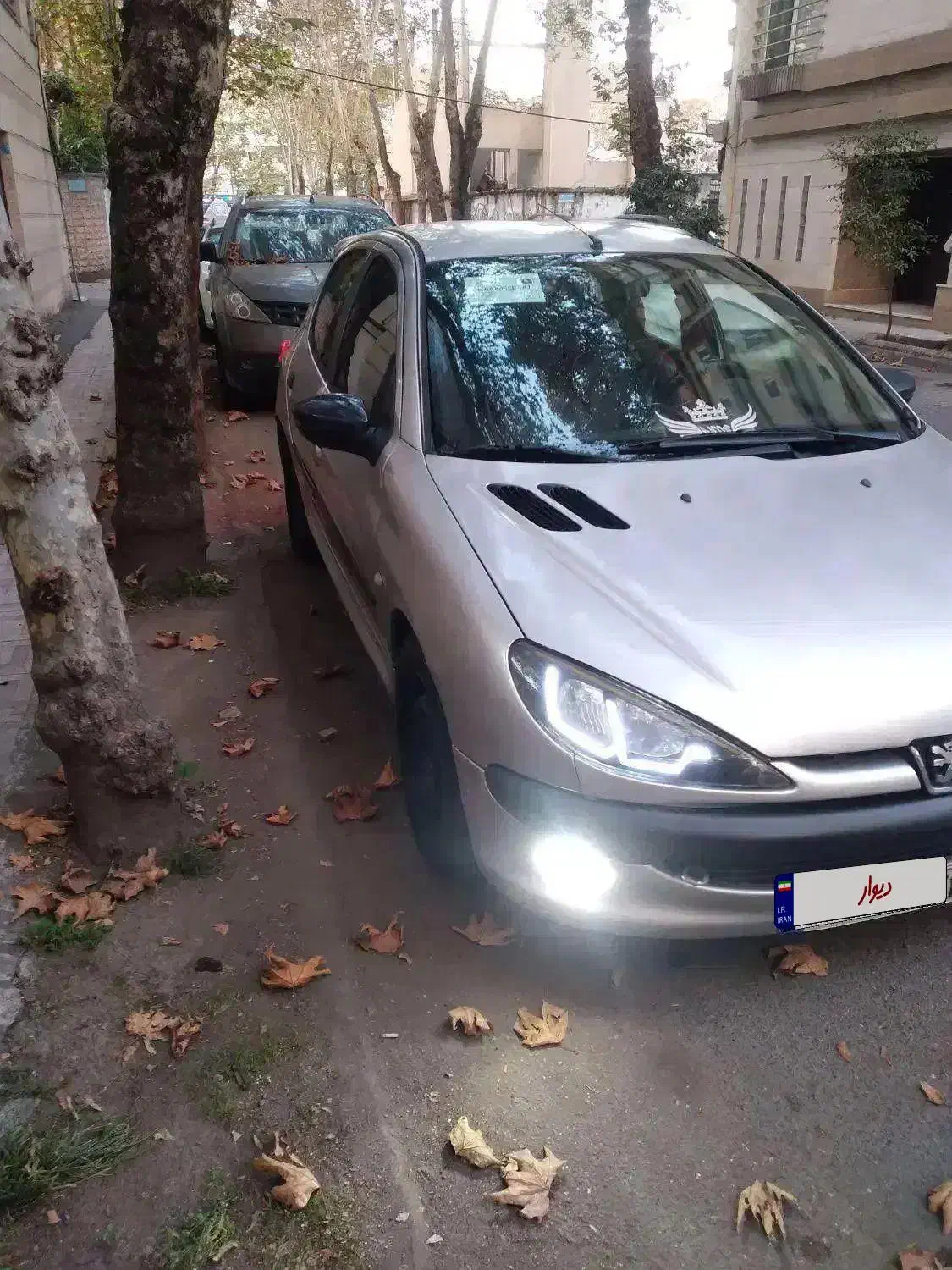 پژو ۲۰۶ مدل ۸۲ تیپ دو|خودرو سواری و وانت|رشت, منظریه|دیوار