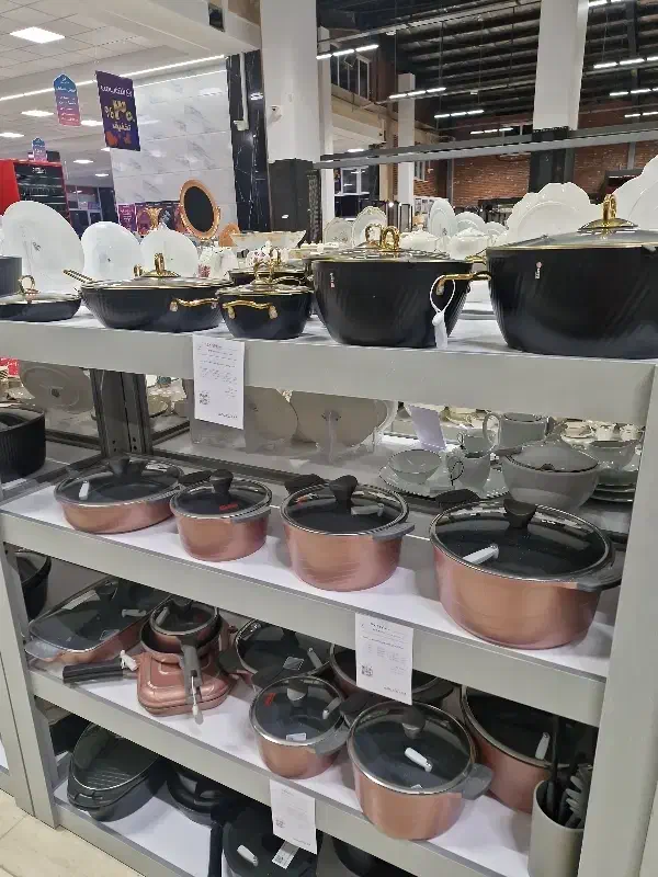 انواع سرویس قابلمه و سرویس جهزیه|ظروف پختوپز|خمین, |دیوار