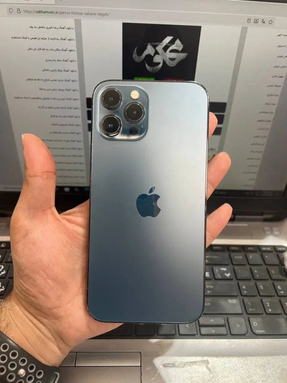 iphone 12promaz 256gig|موبایل|همدان, |دیوار