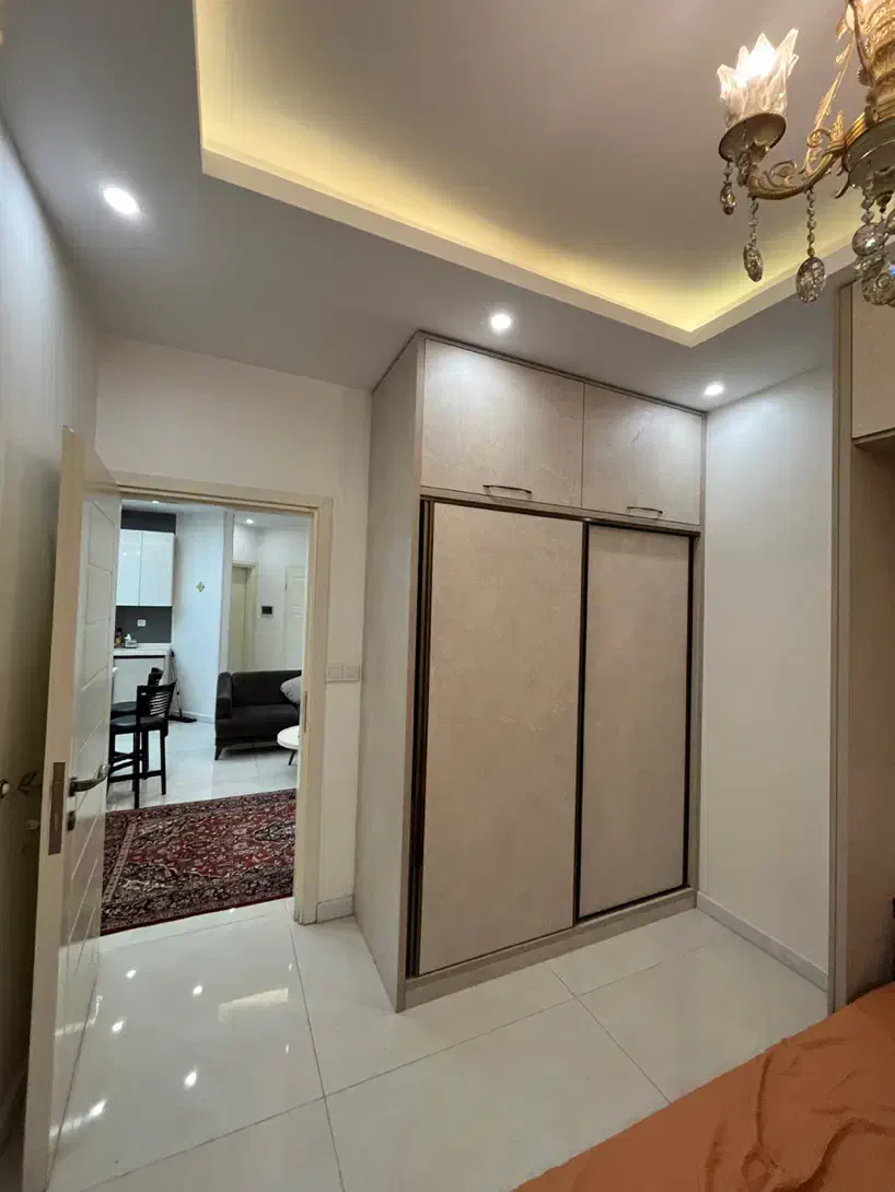 ونک ملاصدرا۵۵ متر ۱ خواب فول فرنیش باامکانات(مبله)