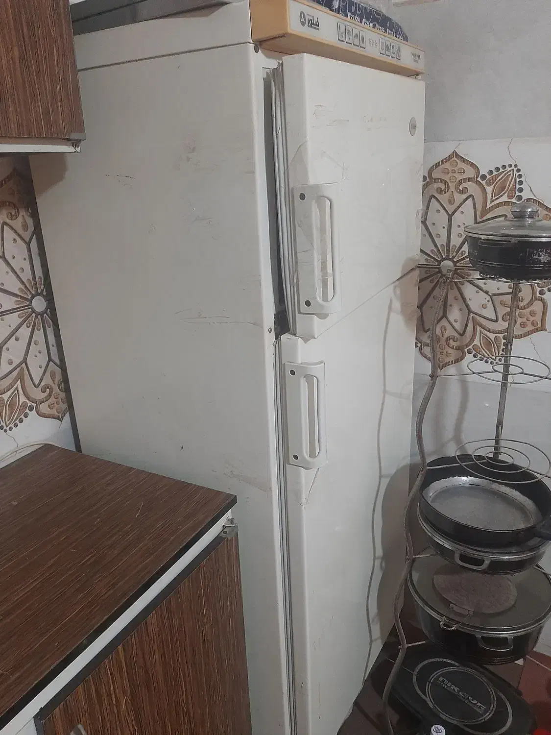 یخچال|یخچال و فریزر|زهک, |دیوار