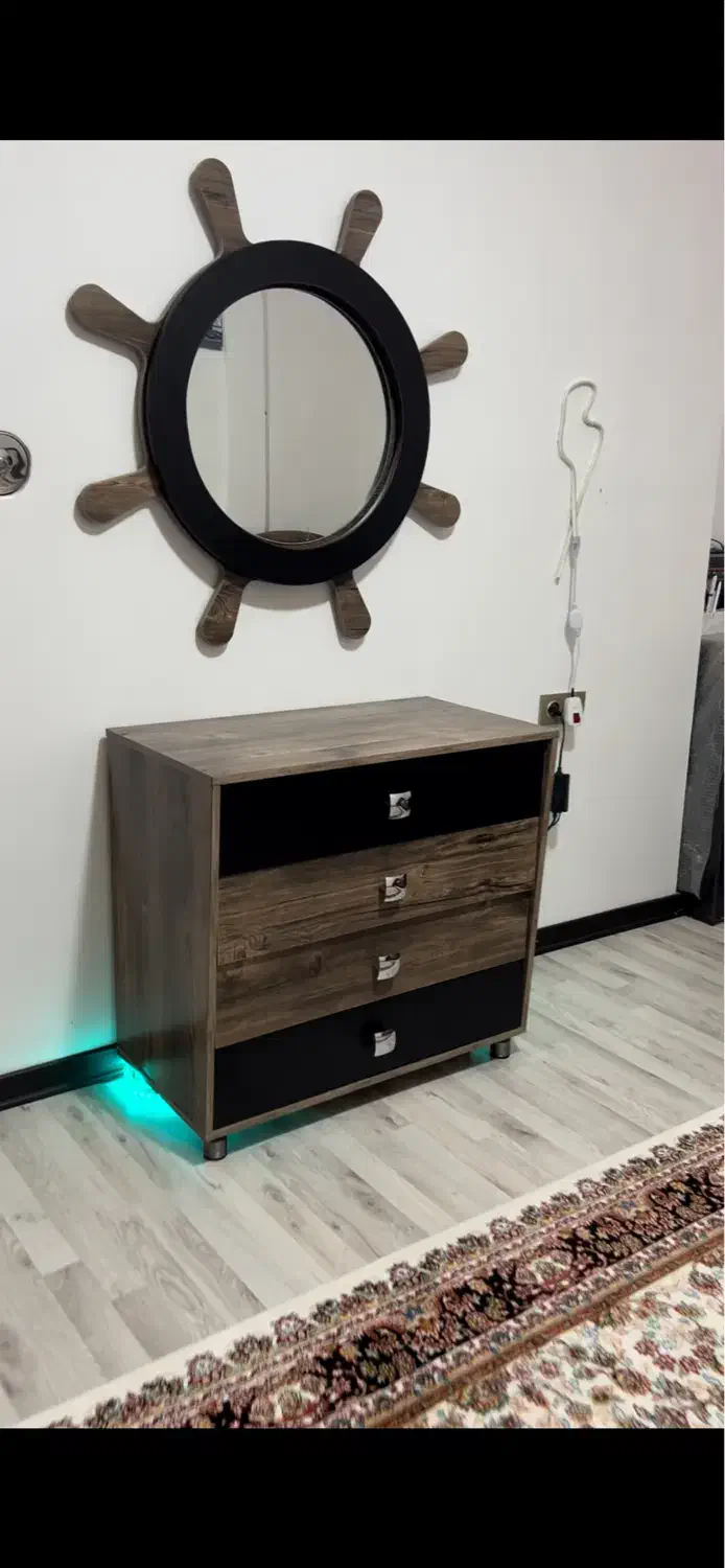 تخت و خواب یک نفره طرح کشتی|تخت و سرویس خواب|سردشت, |دیوار