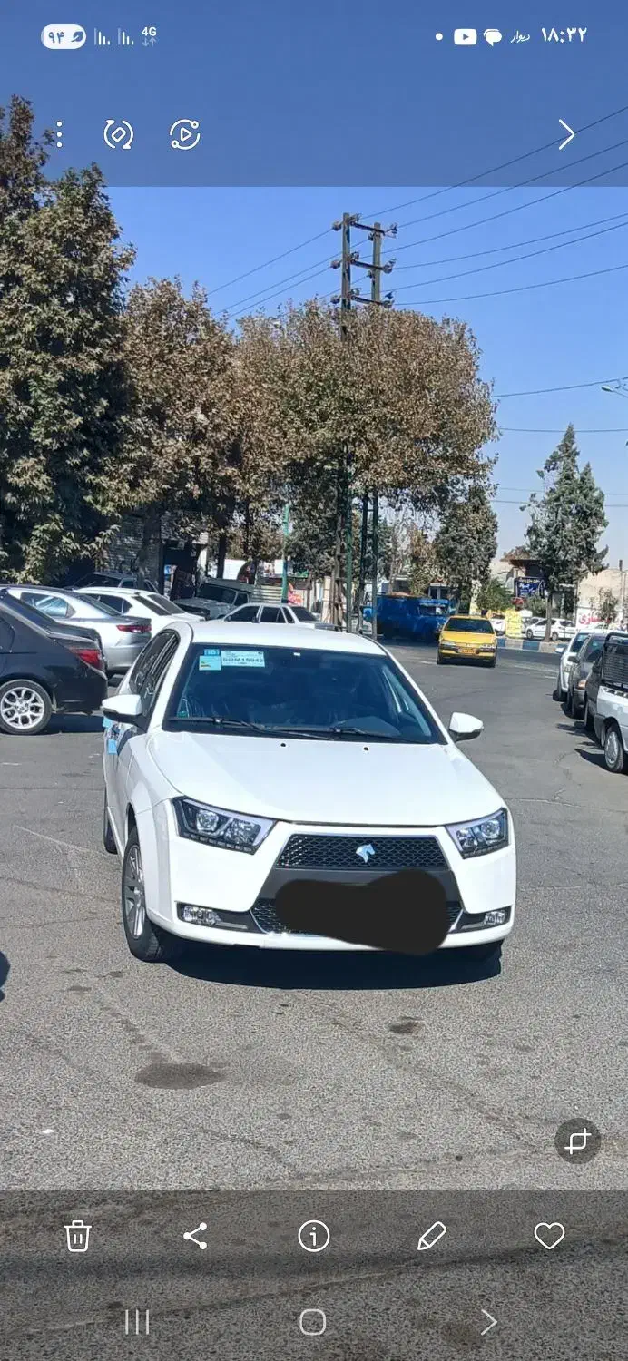 سلام یک دستگاه  ماشین دنا پلاس۶ دنده صفر|خودرو سواری و وانت|فردوسیه, |دیوار