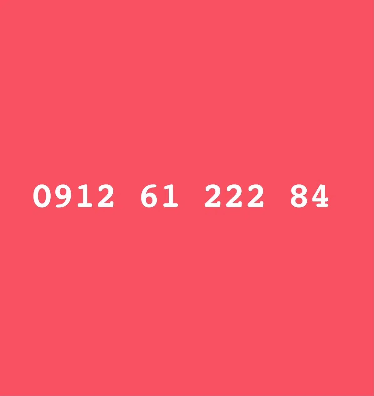 0912.61.222.84|سیمکارت|تهران, ونک|دیوار