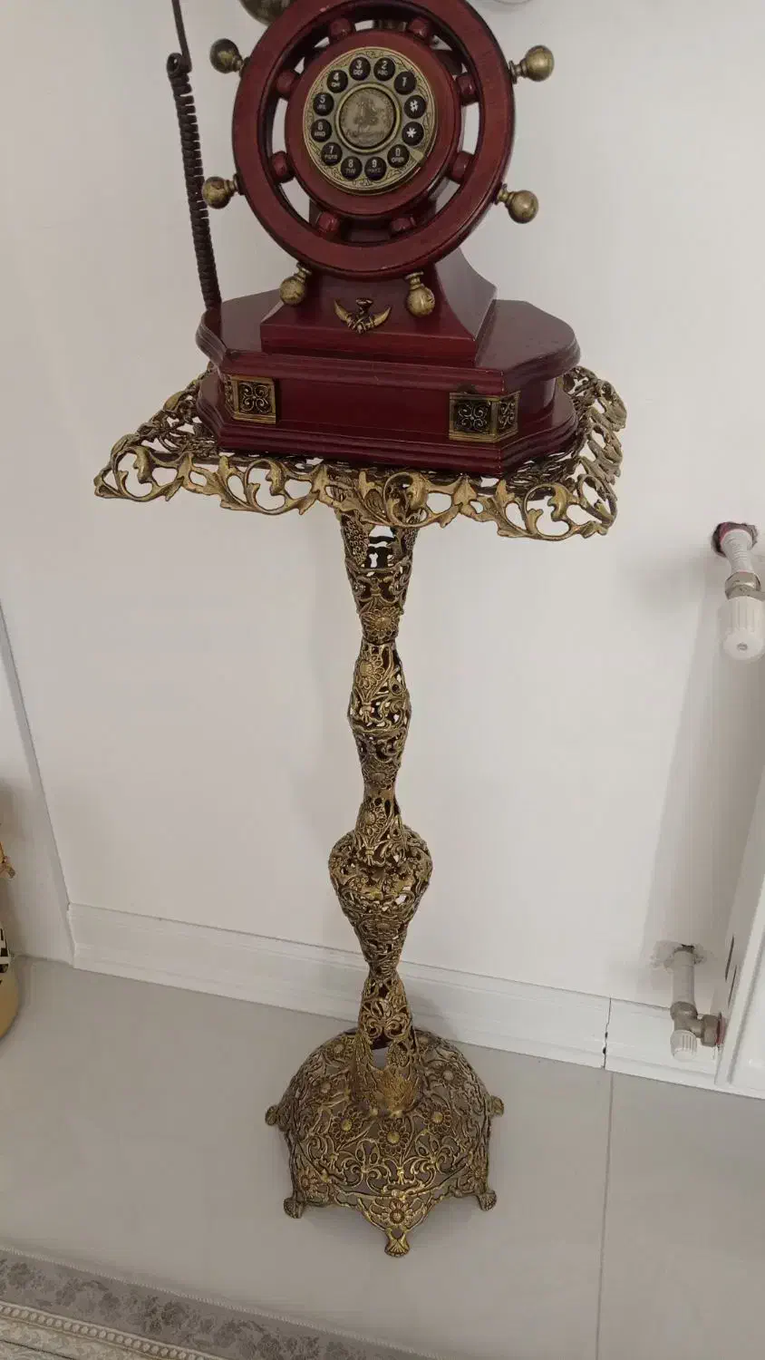 میز تلفن برنز|میز تلفن|قم, باجک سه|دیوار