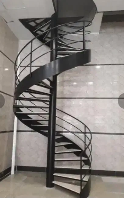 پله پیچ گرد گردون صاف آهنی دوبلکسی فلزی|خدمات پیشه و مهارت|تهران, خلازیر|دیوار