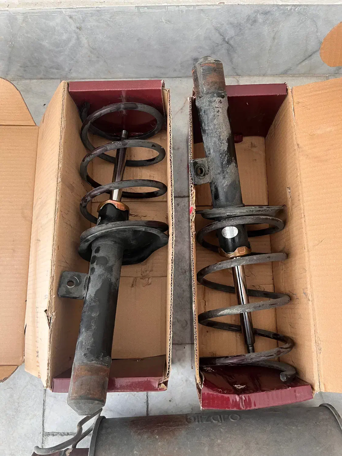 کمک پوسته کوتاه kds فنر لنزو|قطعات یدکی و لوازم جانبی|فردیس, فردیس|دیوار