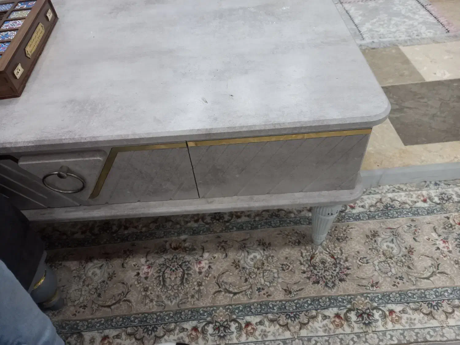 میز عسلی طوسی|مبلمان خانگی و میز عسلی|قرچک, میرزائی جنوبی|دیوار