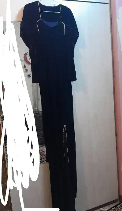 پیرهن مجلسی ،پیرهن مخمل|لباس|تهران, جوادیه تهرانپارس|دیوار