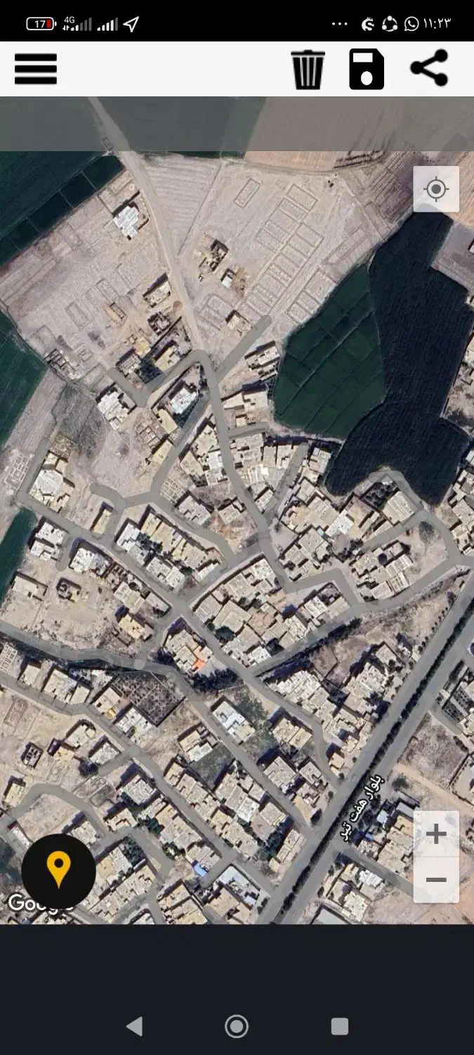 زمین مسکونی|فروش زمین و ملک کلنگی|نورآباد ممسنی, |دیوار