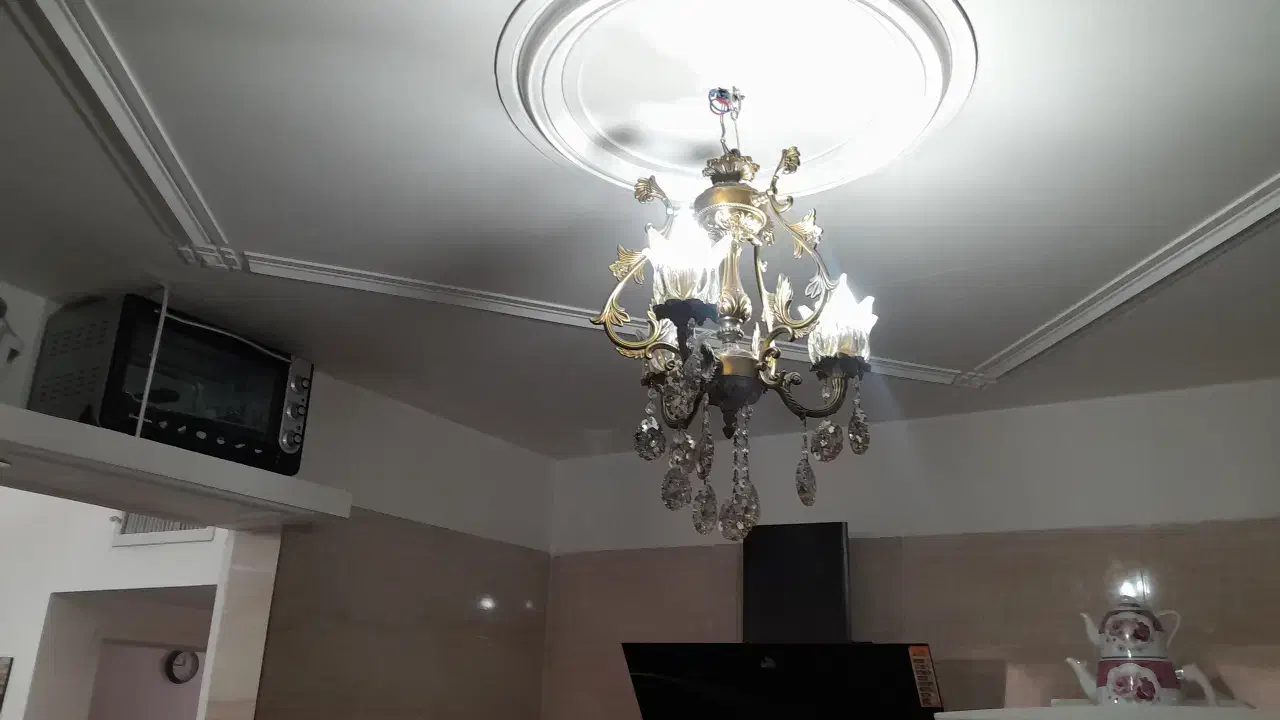 لوستر|لوستر و چراغ آویز|لالجین, |دیوار