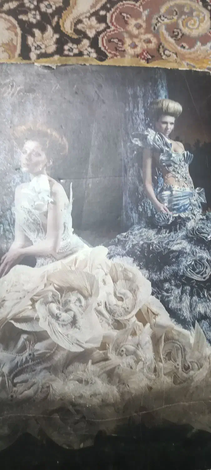 کتاب ژورنال لباس عروس|لباس|پرند, فاز ۶|دیوار