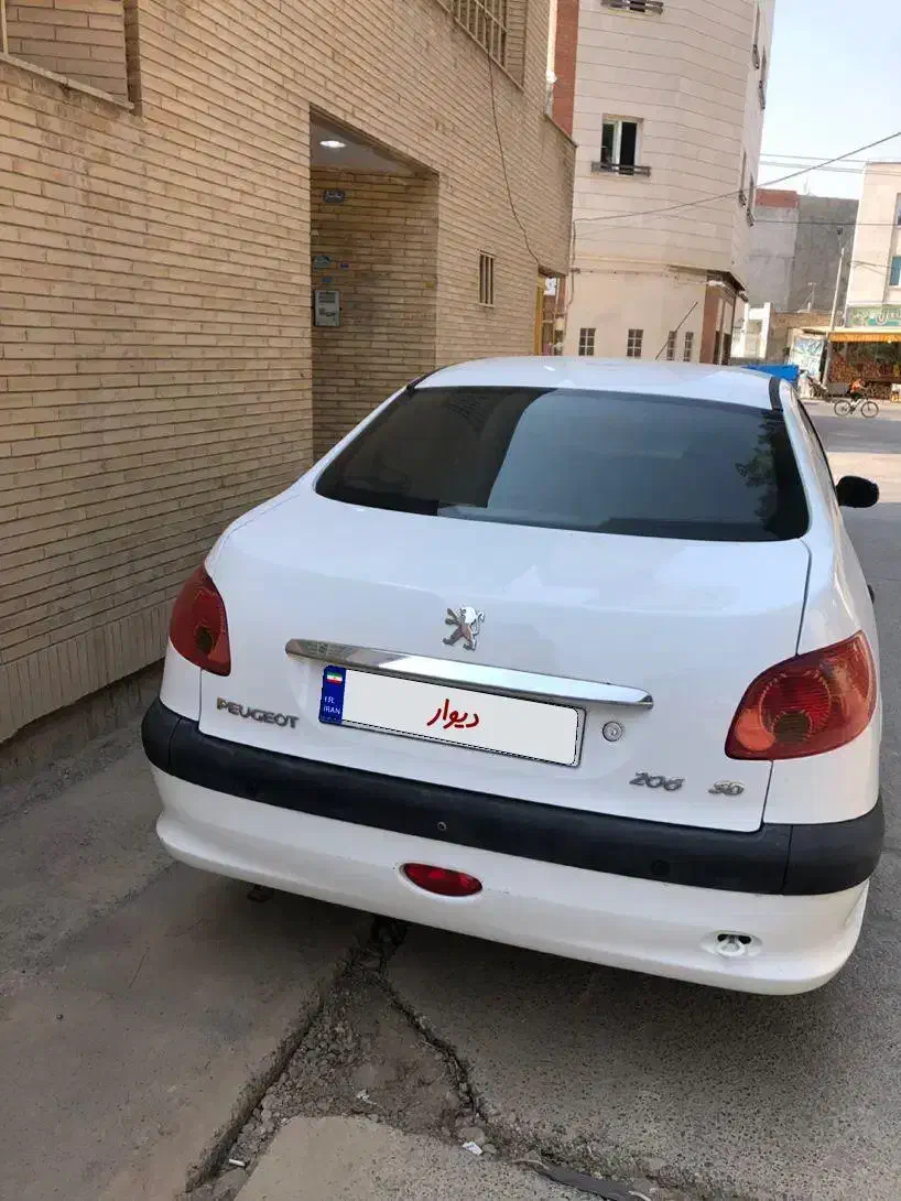 206 SD مدل 95|خودرو سواری و وانت|بجنورد, |دیوار