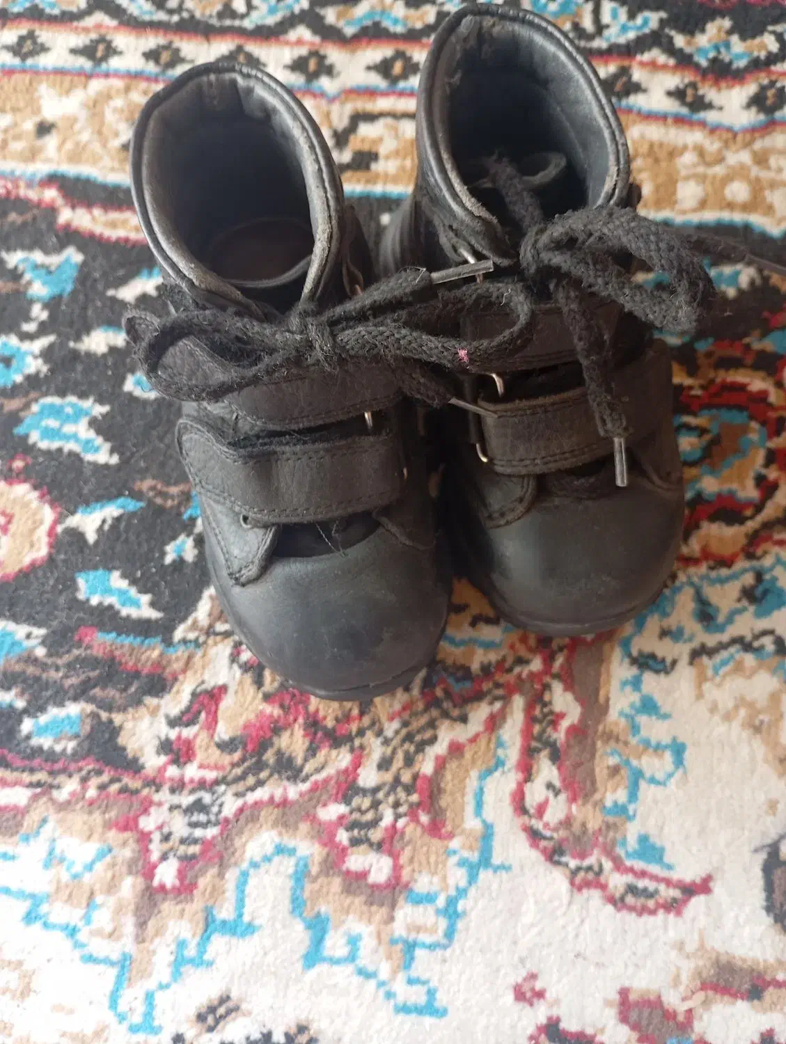 کفش چرم طلبی برا کودک ساز 22|کفش و لباس بچه|شوشتر, |دیوار