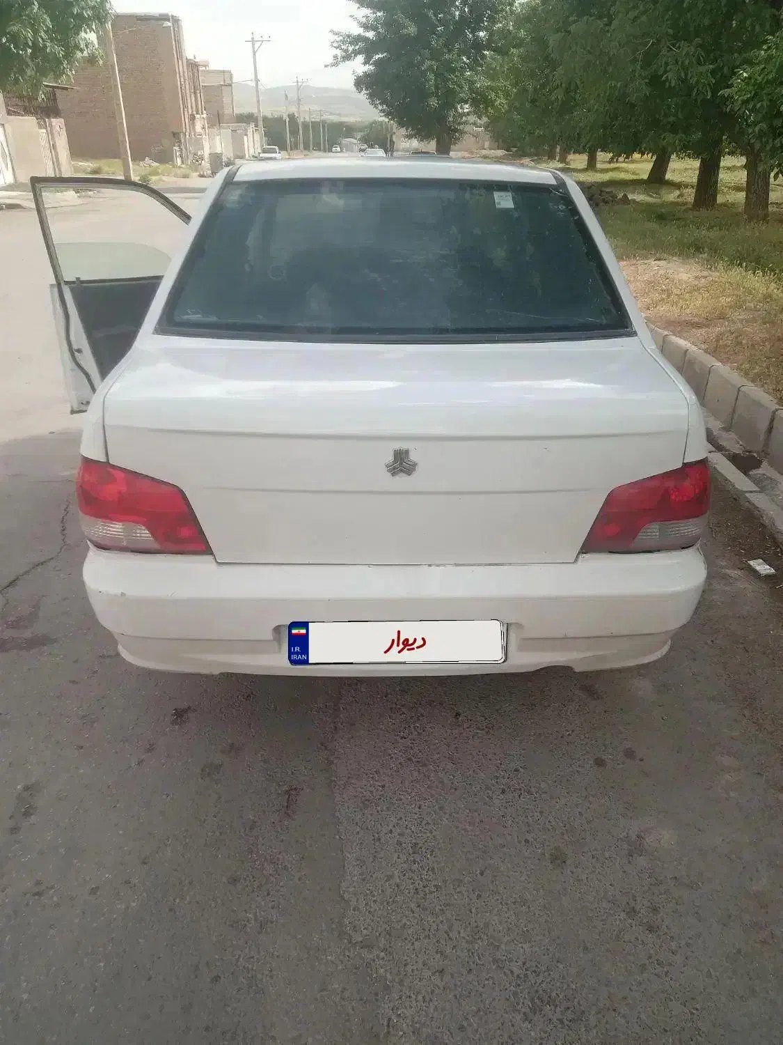 پرایدتمیزلاستیک نو بیمه ۱۲ معاوضه پارس تیبا سفید|خودرو سواری و وانت|تویسرکان, |دیوار